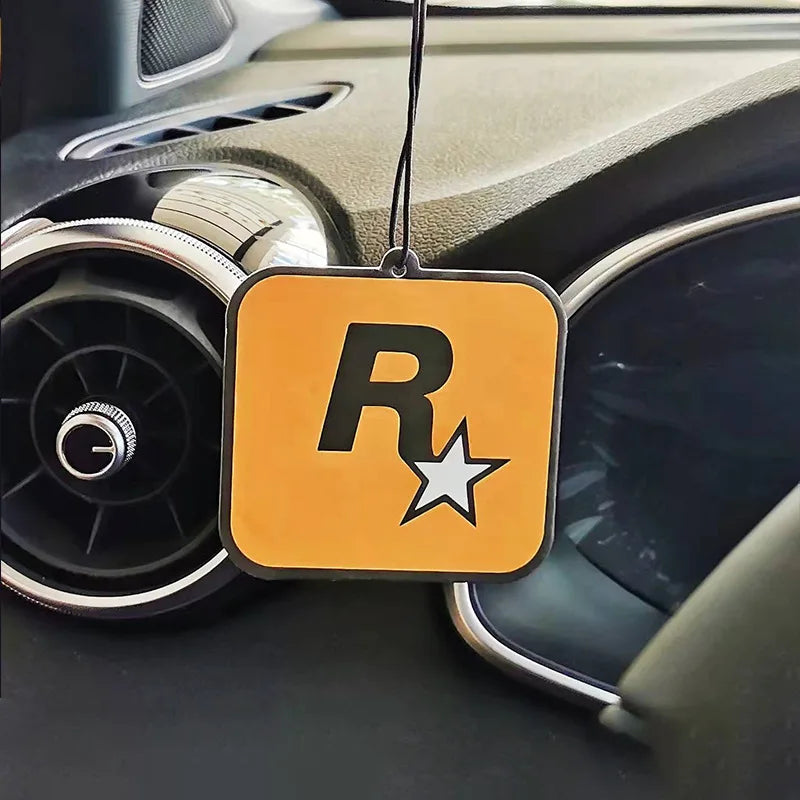 R Star Trend Car Fragrance Pendant – Long-Lasting Aromatherapy Freshener